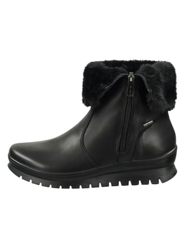 Igi&Co Leder-Boots in Schwarz