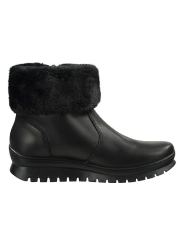 Igi&Co Leder-Boots in Schwarz
