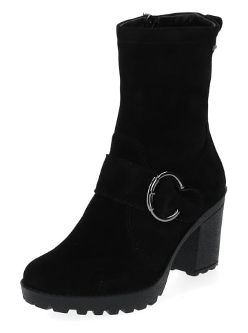 Igi&Co Leder-Stiefeletten in Schwarz