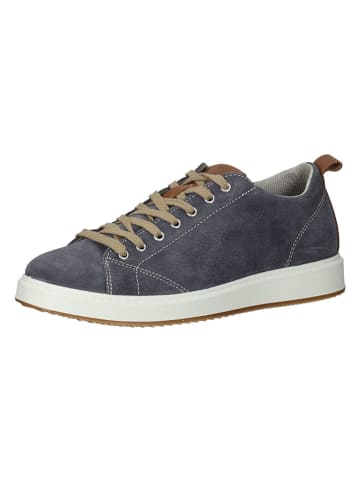 Imac Leder-Sneakers in Blau