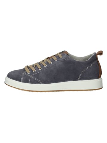 Imac Leder-Sneakers in Blau