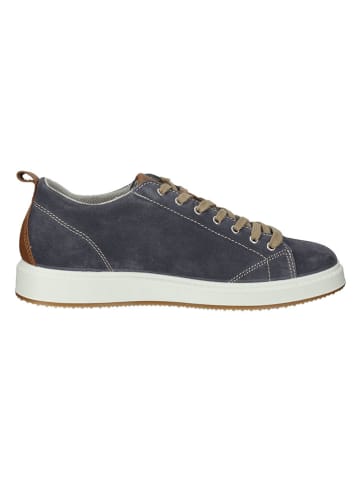 Imac Leder-Sneakers in Blau