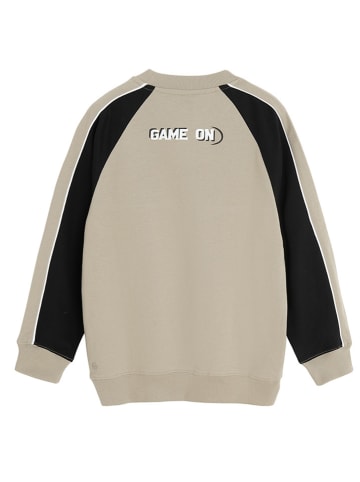 COOL CLUB Sweatshirt beige/zwart