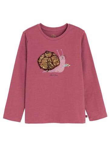 COOL CLUB Longsleeve oudroze/goudkleurig