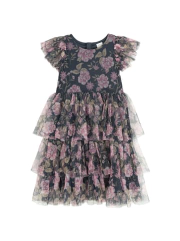 COOL CLUB Kleid in Dunkelblau/ Rosa