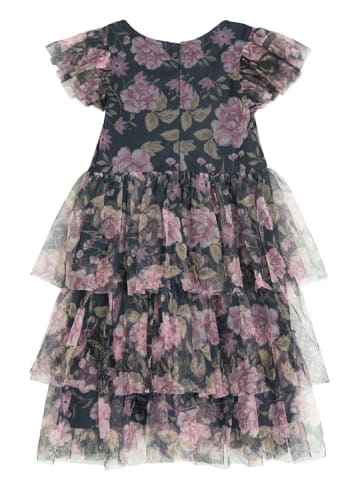 COOL CLUB Kleid in Dunkelblau/ Rosa