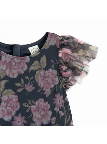 COOL CLUB Kleid in Dunkelblau/ Rosa