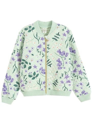 COOL CLUB Sweatjacke in Grün