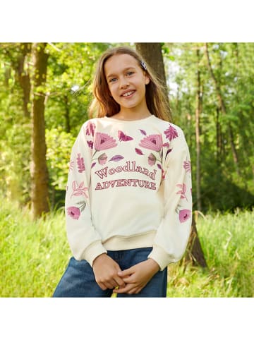 COOL CLUB Sweatshirt crème/rood