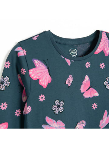COOL CLUB Kleid in Dunkelblau/ Rosa