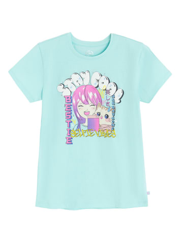 COOL CLUB Shirt turquoise/meerkleurig