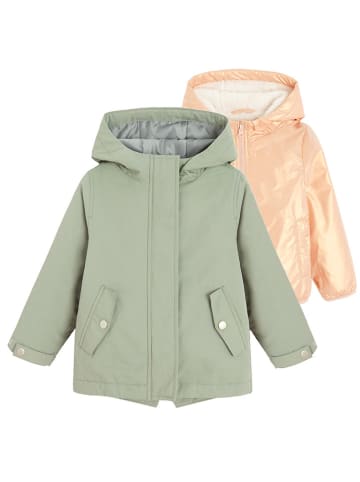 COOL CLUB 2in1-Übergangsjacke in Khaki/ Orange
