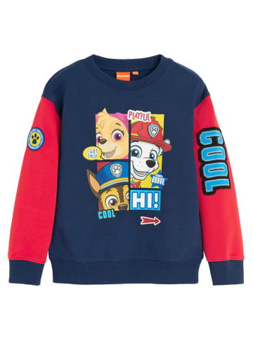 COOL CLUB Bluza w kolorze granatowo-czerwonym ze wzorem