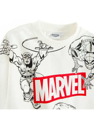 COOL CLUB Sweatshirt wit/zwart/rood