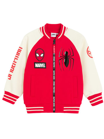 COOL CLUB Sweatvest rood/crème