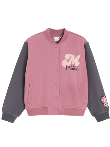 COOL CLUB Sweatvest lichtroze/grijs