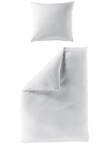 Bierbaum Biber-Bettwäsche-Set in Weiß