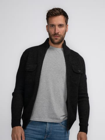 Petrol Industries Pullover in Schwarz