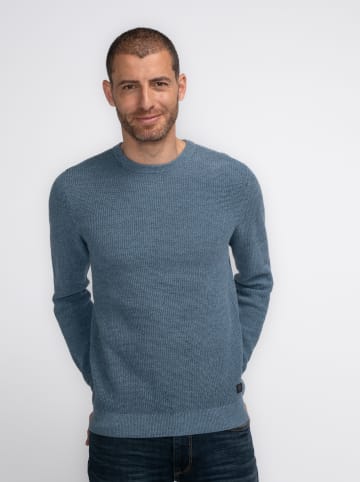 Petrol Industries Pullover in Blau