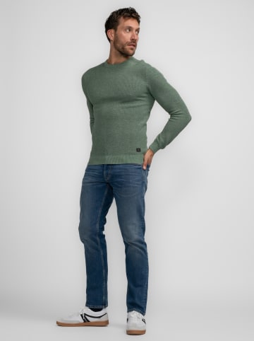 Petrol Industries Pullover in Grün