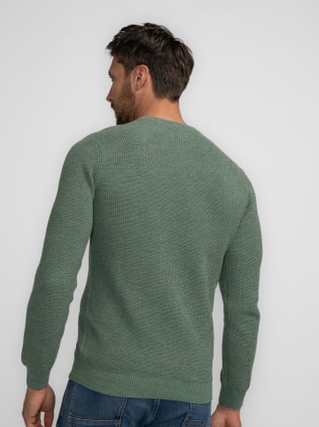 Petrol Industries Pullover in Grün