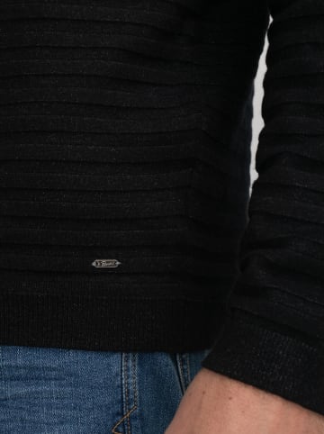 Petrol Industries Pullover in Schwarz