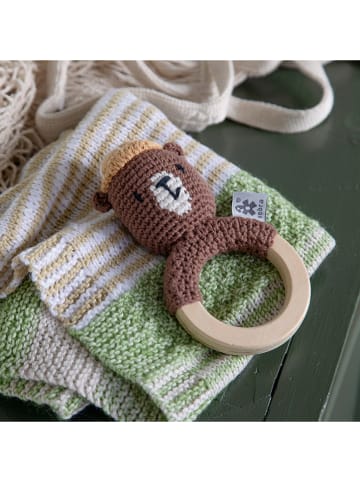 Sebra Gehaakte rammelaar "Bear" - vanaf de geboorte