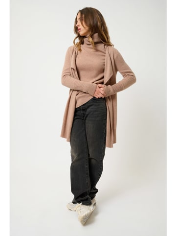 AUTHENTIC CASHMERE Kasjmieren vest "Chésery" beige