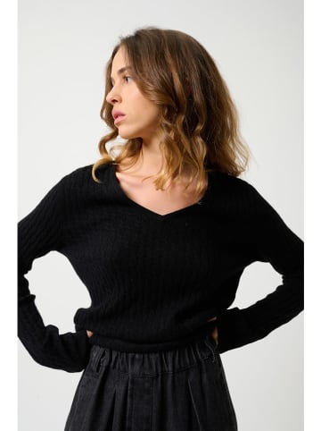 AUTHENTIC CASHMERE Kaschmir-Pullover "Grasmoor" in Schwarz