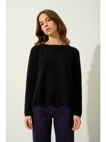 AUTHENTIC CASHMERE Kaszmirowy sweter "Cadair" w kolorze czarnym