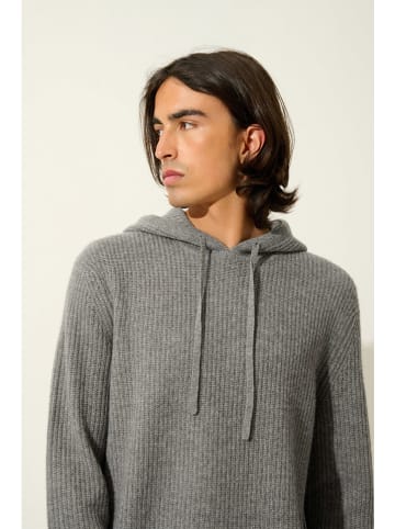 AUTHENTIC CASHMERE Kaszmirowy sweter "Mida" w kolorze szarym