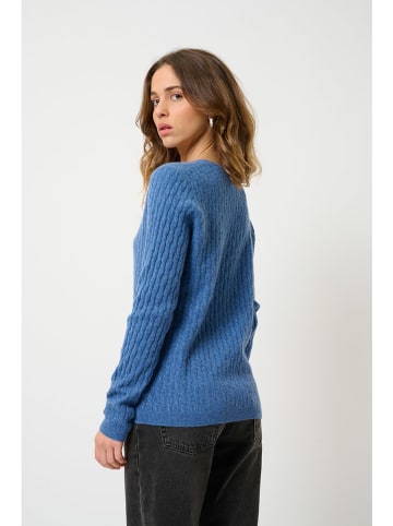 AUTHENTIC CASHMERE Kaszmirowy sweter "Grasmoor" w kolorze niebieskim