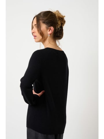 AUTHENTIC CASHMERE Kaschmir-Pullover "Savannah" in Schwarz