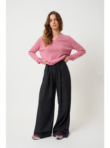 AUTHENTIC CASHMERE Kasjmieren trui "Savannah" lichtroze