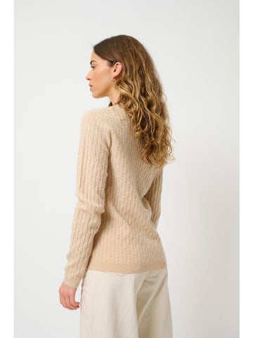 AUTHENTIC CASHMERE Kaszmirowy sweter "Grasmoor" w kolorze beżowym