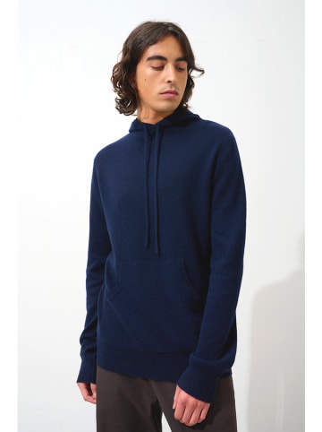 AUTHENTIC CASHMERE Kaszmirowy sweter "Casper" w kolorze granatowym