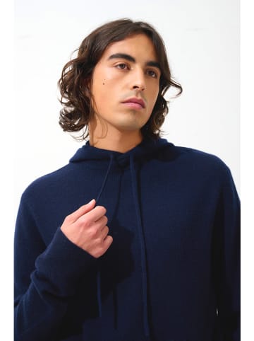 AUTHENTIC CASHMERE Kaschmir-Pullover "Casper" in Dunkelblau