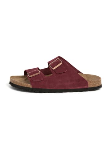 BABUNKERS Family Leren slippers bordeaux