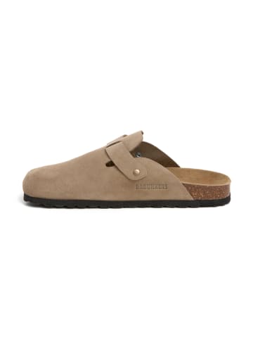 BABUNKERS Family Leren clogs beige