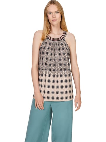 Heine Top in Beige/ Schwarz