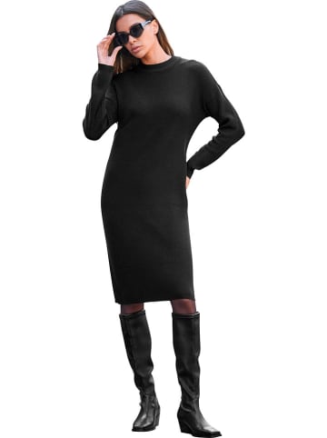 Heine Strickkleid in Schwarz