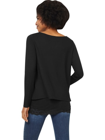 Heine Longsleeve in Schwarz