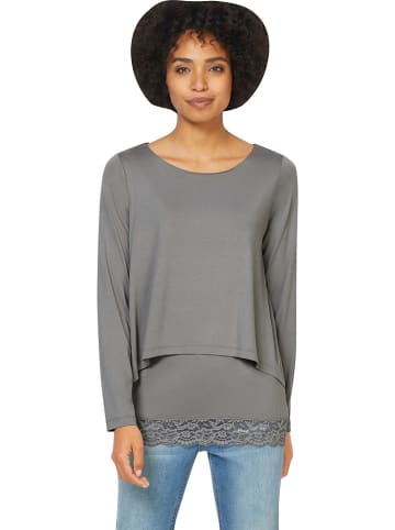 Heine Longsleeve in Grau