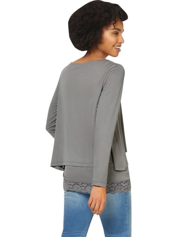 Heine Longsleeve in Grau