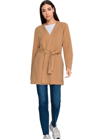 Heine Cardigan in Hellbraun