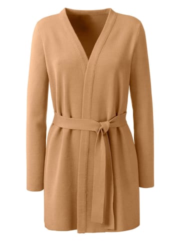 Heine Cardigan in Hellbraun