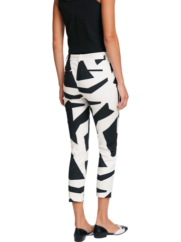 Heine Marlenehose in Schwarz/ Weiß