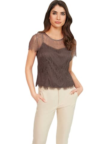 Heine Blouse donkerbruin