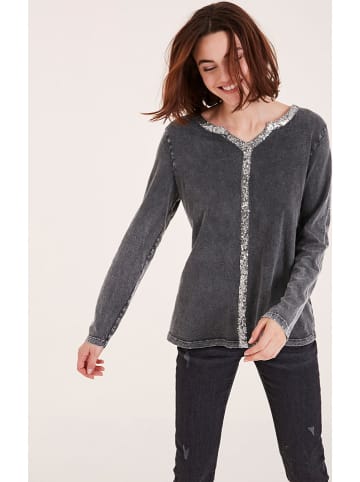 Heine Longsleeve in Anthrazit