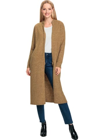 Heine Cardigan in Hellbraun
